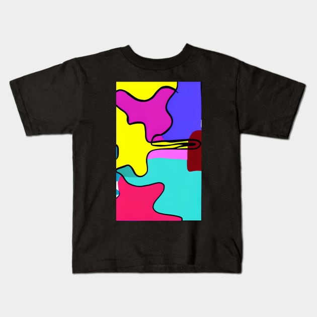 Fronts of Generosity Kids T-Shirt by Psychedeers